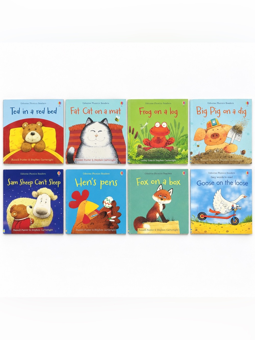 Usborne Phonics Readers Square Books – Set of 8 Children’s Stories